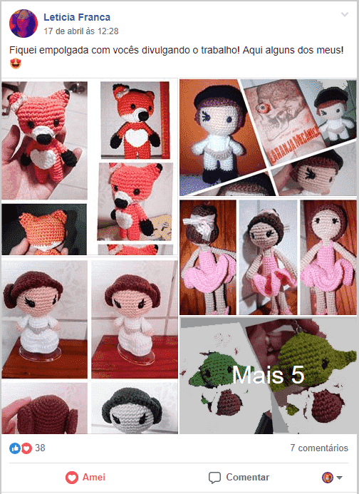 amigurumi bailarinas